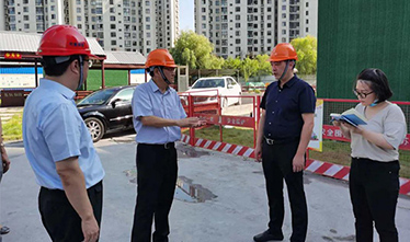 吴晓东副市长带队慰问威尼斯澳门股份有限公司中医院二期工地！